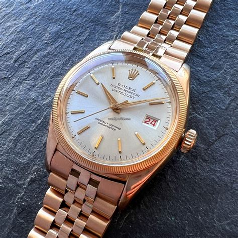 rolex 6305 rose gold|rolex datejust 6305.